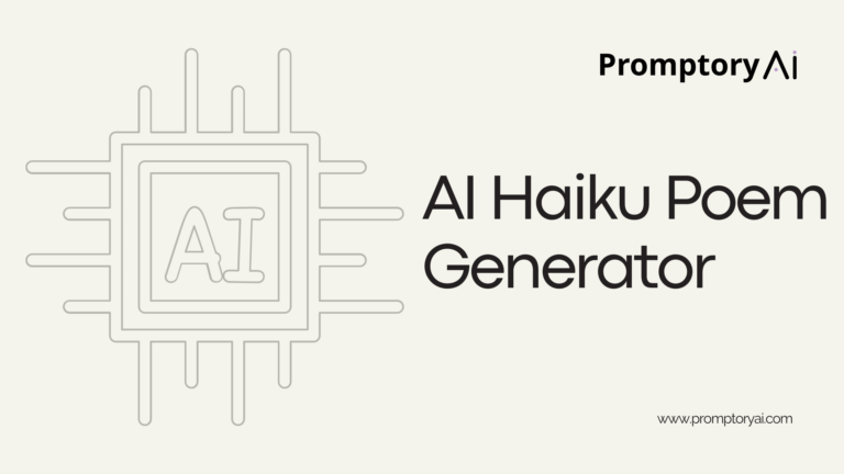 AI Haiku Poem Generator
