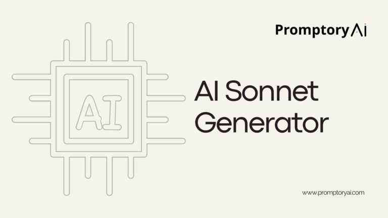 AI Sonnet Generator