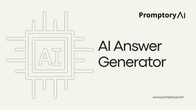 AI Answer Generator | Promptory AI