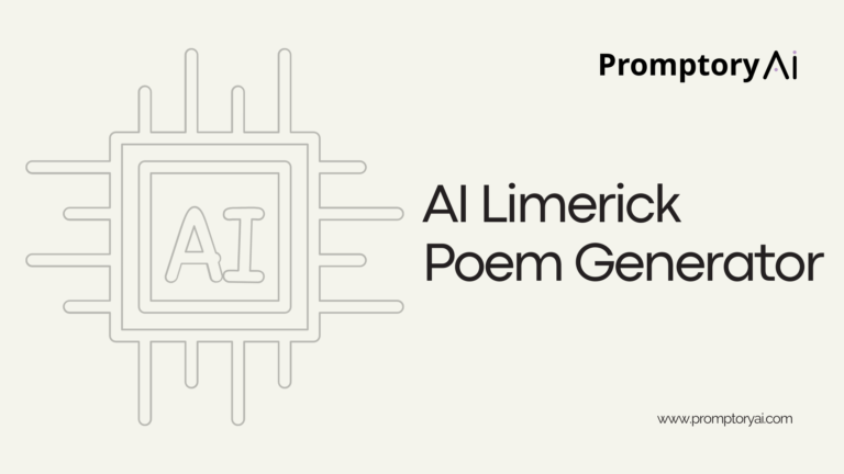 AI Limerick Poem Generator